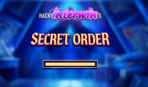 Tampilan visual slot Secret Order dengan tema okultisme