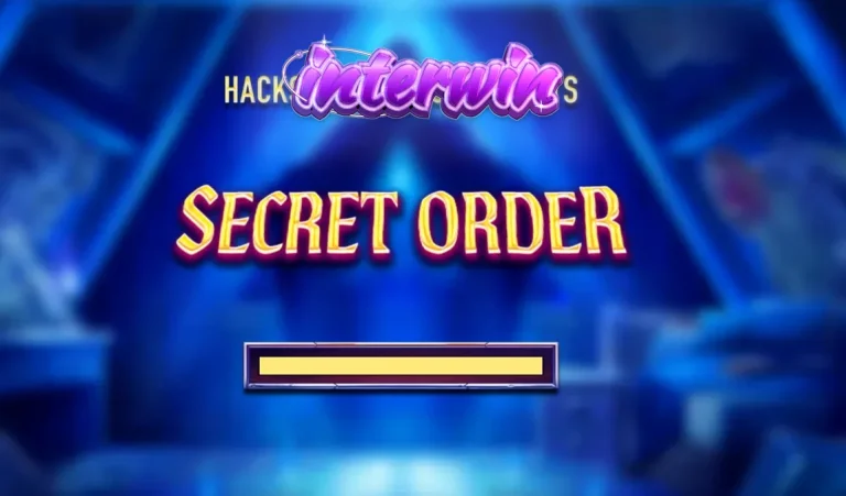 Tampilan visual slot Secret Order dengan tema okultisme